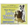 Image 1 : Lady and the Tramp (Disney, 1955) Half Sheet (22"