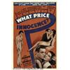 Image 2 : What Price Innocence? (Columbia, 1933) One Sheet 