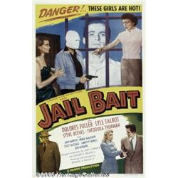 Jail Bait (Howco, 1954) One Sheet (27" X 41"). Ma