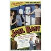 Image 1 : Jail Bait (Howco, 1954) One Sheet (27" X 41"). Ma