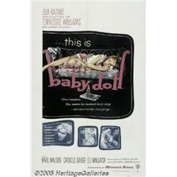 Baby Doll (Warner Brothers, 1956). One Sheet (27"