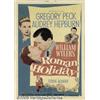 Image 1 : Roman Holiday (Paramount, 1953) Window Card (14" 