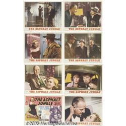 Asphalt Jungle (MGM, R-1954) Lobby Card Set of 8 