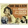 Image 1 : Baby Take a Bow (Fox, 1934) Half Sheet (22" X 28"