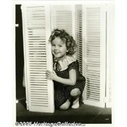 Shirley Temple Signed Still (Circa 1934) Stills (