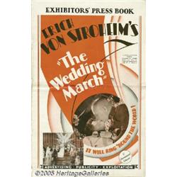 The Wedding March (Paramount, 1928) Pressbook (Mu