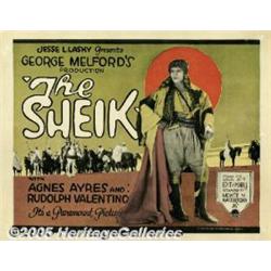 The Sheik (Paramount, 1921). Title Lobby Card (11