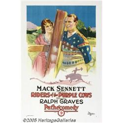 Riders of the Purple Cows (Pathe', 1924) One Shee