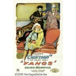 Fangs (Sun Pictures, 1926) One Sheet (27" X 41").