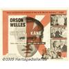 Image 2 : Citizen Kane (RKO, R-1956) Half Sheet (22" X 28")