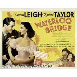Waterloo Bridge (MGM, 1940) Half Sheet (22" X 28"