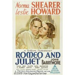 Romeo and Juliet (MGM, 1936) Australian One Sheet