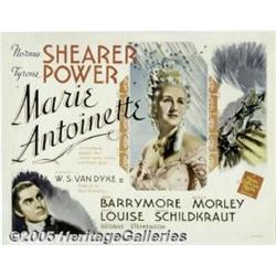 Marie Antoinette (MGM, 1938) Half Sheet (22" X 28