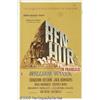 Image 1 : Ben-Hur (MGM, 1959). One Sheet (27" X 41"). One o