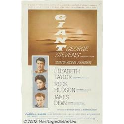 Giant (Warner Brothers, 1956) One Sheet (27" X 41