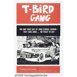 T-Bird Gang (Film Group, Inc., 1959) One Sheet (2
