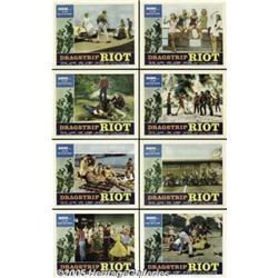 Dragstrip Riot (AIP, 1958) Lobby Card Set of 8 (1