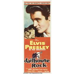 Jailhouse Rock (MGM, 1957) Insert (14" X 36"). Th