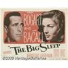 Image 1 : The Big Sleep (Warner Brothers, 1946) Title Lobby