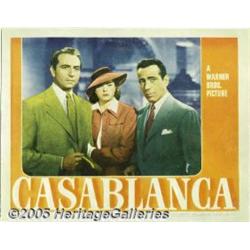 Casablanca (Warner Brothers, 1942) Lobby Card (11