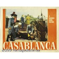 Casablanca (Warner Brothers, 1942) Lobby Card (11