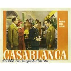 Casablanca (Warner Brothers, 1942) Lobby Card (11