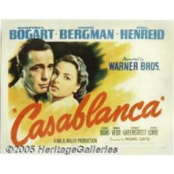 Casablanca (Warner Brothers, 1942) Title Lobby Ca