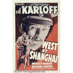 West of Shanghai (Warner Brothers, 1937) One Shee