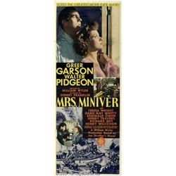 Mrs. Miniver (MGM, 1942) Insert (14" X 36"). Will