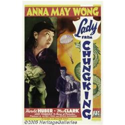 Lady From Chungking (PRC, 1942) One Sheet (27" X 
