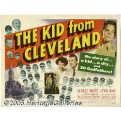 The Kid From Cleveland (Republic, 1949). Title Lo