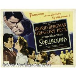Spellbound (United Artists, 1945) Half Sheet (22"