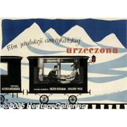 Spellbound (United Artists, R-1956) Polish Poster