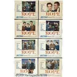Rope (Warner Brothers, 1948) Lobby Card Set of 8 