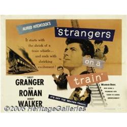 Strangers on a Train (Warner Brothers, 1951) Half