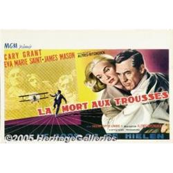 North by Northwest (MGM, 1959) Belgian Horizontal