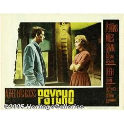 Psycho (Paramount, 1960). Lobby Card (11" X 14").