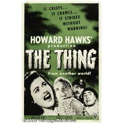 The Thing From Another World (RKO, R-1954) One Sh