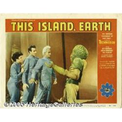 This Island Earth (Universal, 1955). Lobby Card (