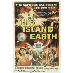 This Island Earth (Universal, 1955). One Sheet (2
