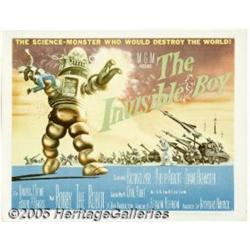 The Invisible Boy (MGM, 1957). Title Lobby Card (