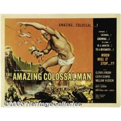 The Amazing Colossal Man (AIP, 1957) Half Sheet (