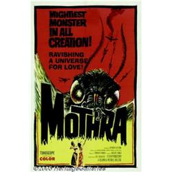 Mothra (Columbia, 1962) One Sheet (27" X 41"). Di