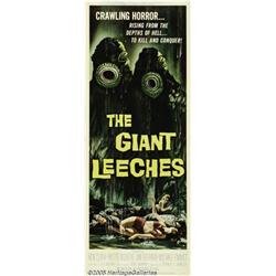 The Giant Leeches (AIP, 1959) Insert (14" X 36").
