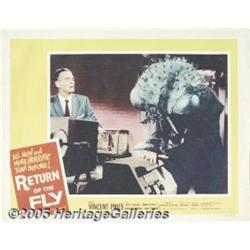 Return of the Fly (20th Century Fox, 1959). Lobby