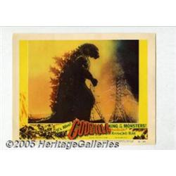 Godzilla (Toho, 1956) Lobby Cards (2) (11" X 14")