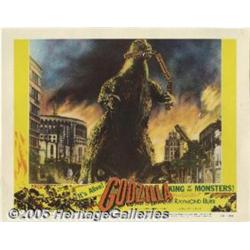 Godzilla (Toho, 1956) Lobby Cards (2) (11" X 14")