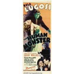 Human Monster (Monogram, 1939) Insert (14  X 36 )