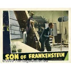 Son of Frankenstein (Universal, 1939). Lobby Card