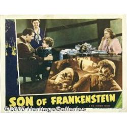 Son of Frankenstein (Universal, 1939). Lobby Card